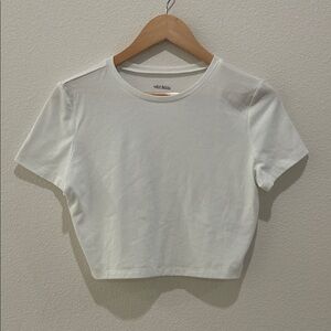 NWOT Wild Fable White Crop Top